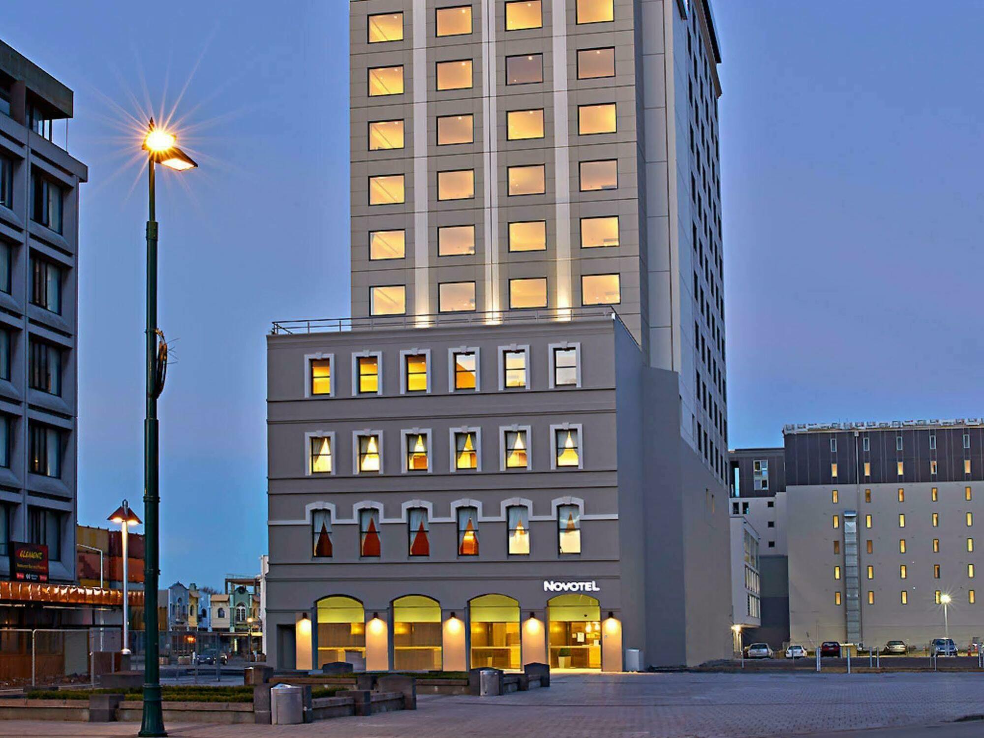 Novotel Christchurch Cathedral Square Exterior foto